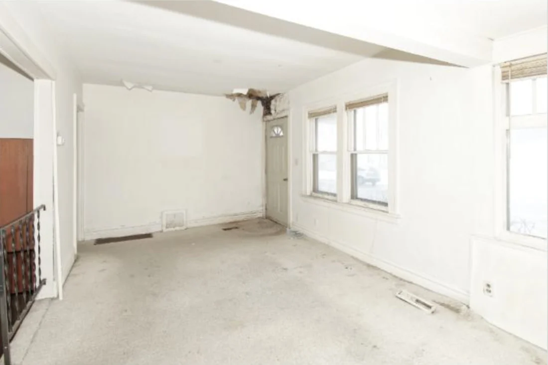The same Edina project before renovation, view 1