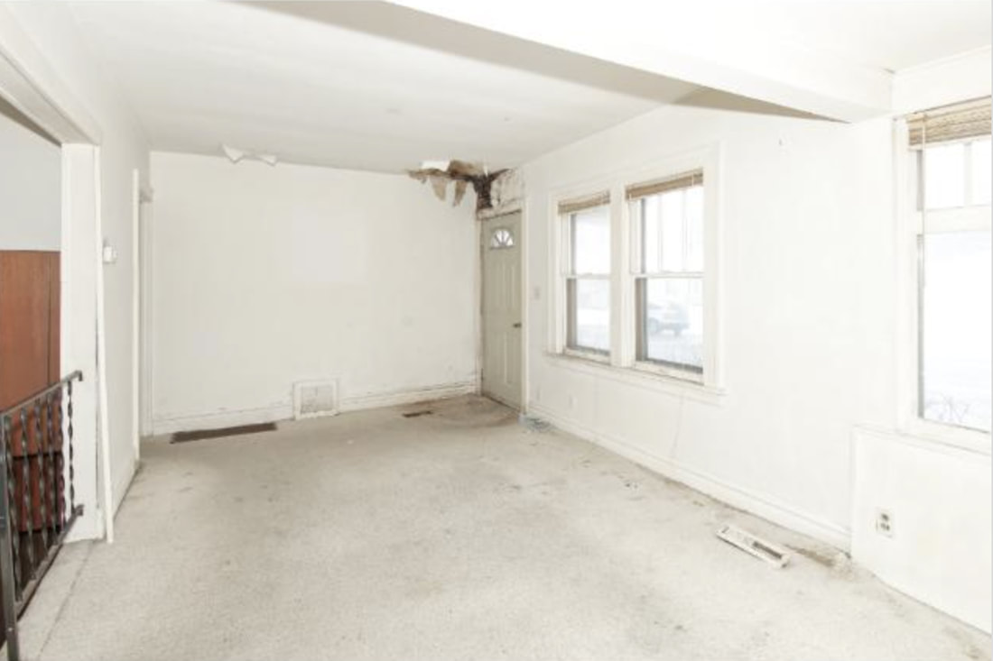The same Edina project before renovation, view 1